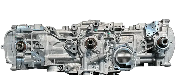 Subaru engine at the workshop